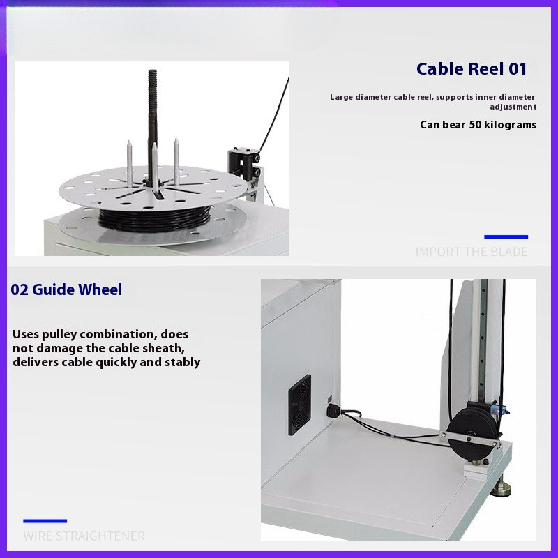 Automatic Wire Feeding Machine Cable Wire Feeder Spool Cable Feeder Machine