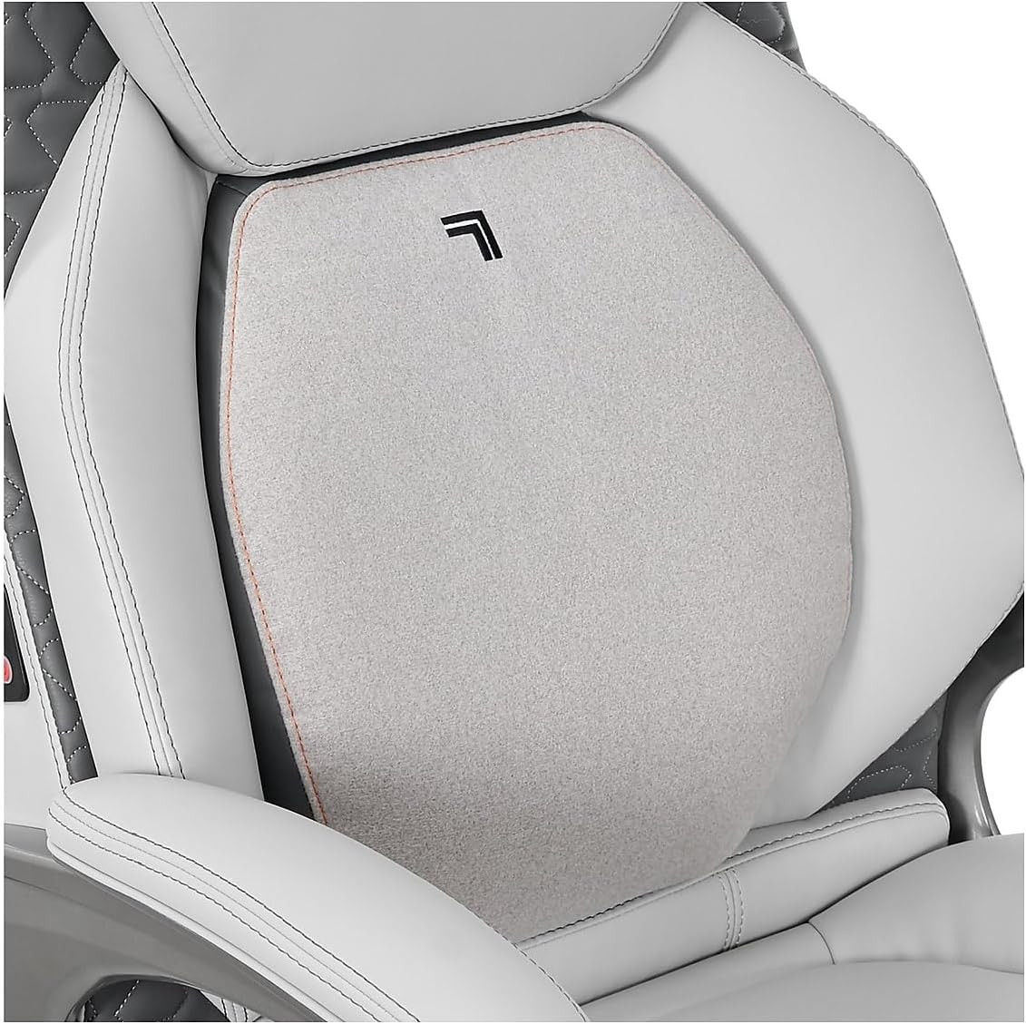 Sharper Image S600 Active Lumbar Ergonomic Bonded Leather Swivel Executive Massa
