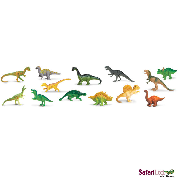 Set of 13 Toy Dinosaurs by Safari Ltd/Toob/NEW/Free Shipping