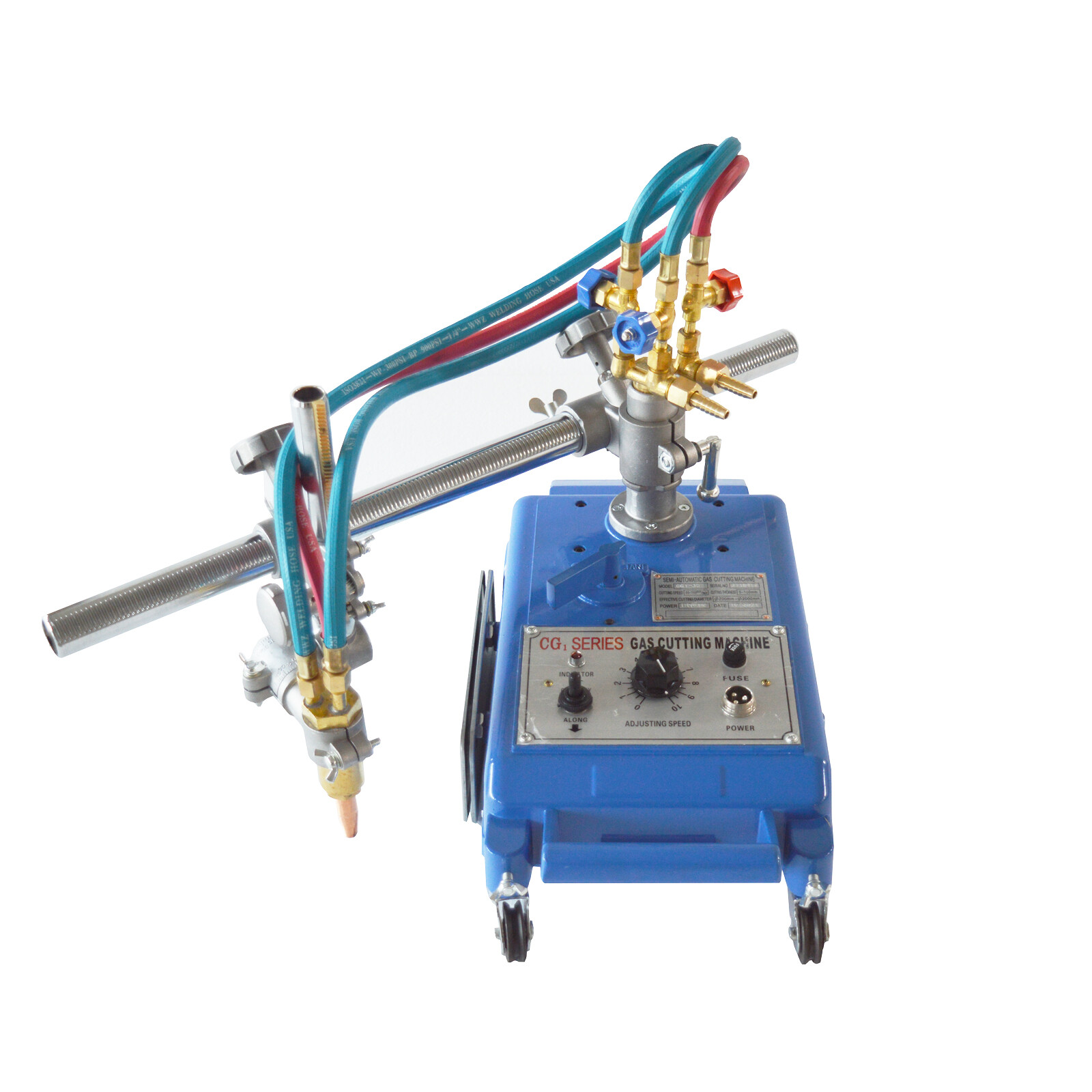 110VTrack Torch Gas Cutting Machine CG-30 Straight Line Cutting Machine 6' Track
