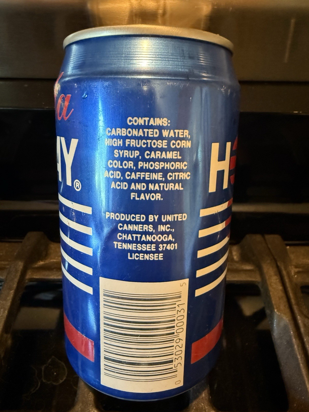 HOLIDAY COLA soda 🥤can - CHATTANOOGA, TN 🇺🇸
