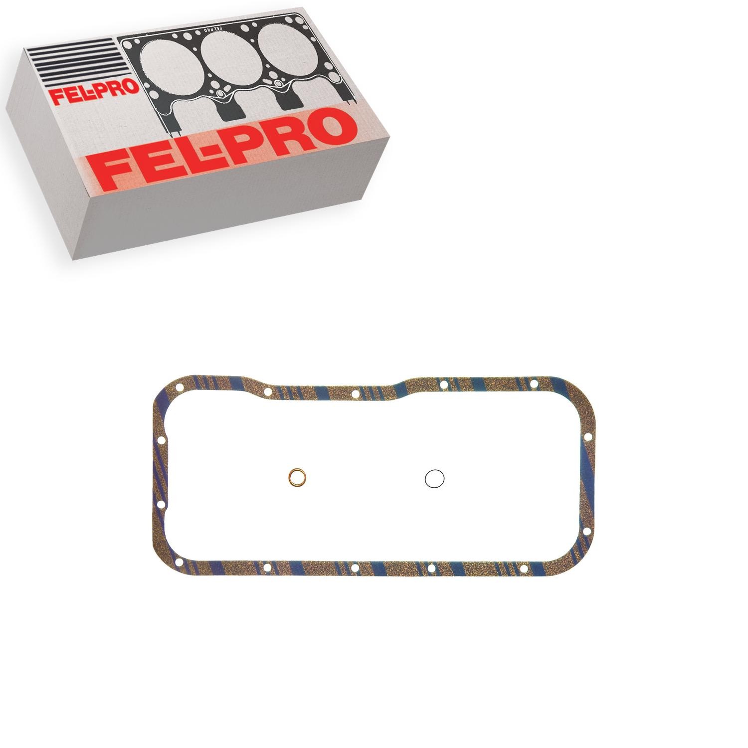 Fel-Pro Engine Oil Pan Gasket Set For 1995-1998 Nissan 200SX 1.6L L4