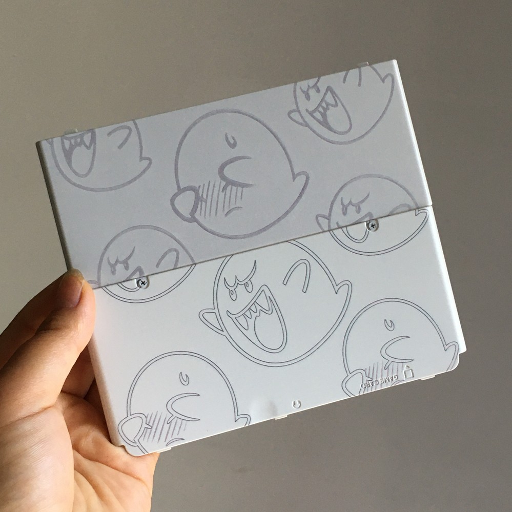 Super Mario Boo Ghost Cover Plates for New Nintendo 3DS Replacement shell cover