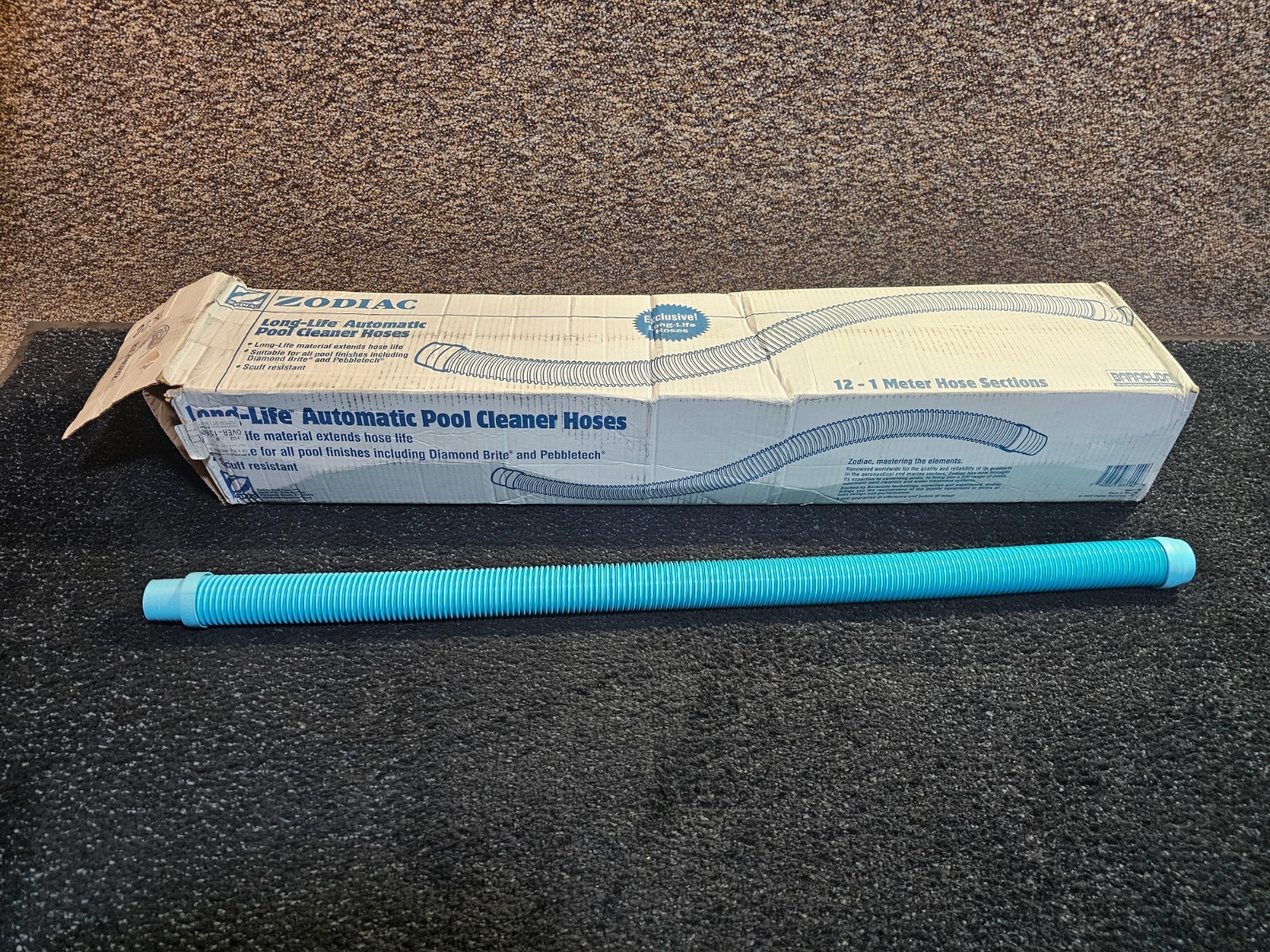(QTY 12) Zodiac Baracuda W83118 In-ground Suction-Side Swimming Pool Hose
