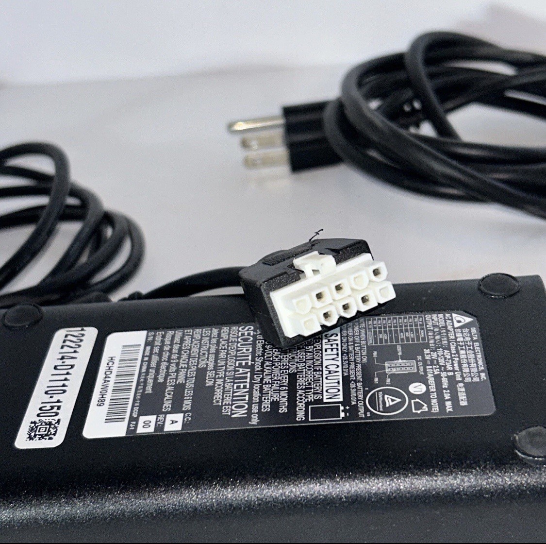 Tempurpedic Delta adjustable bed power supply ADP-73AR B Cusomatic