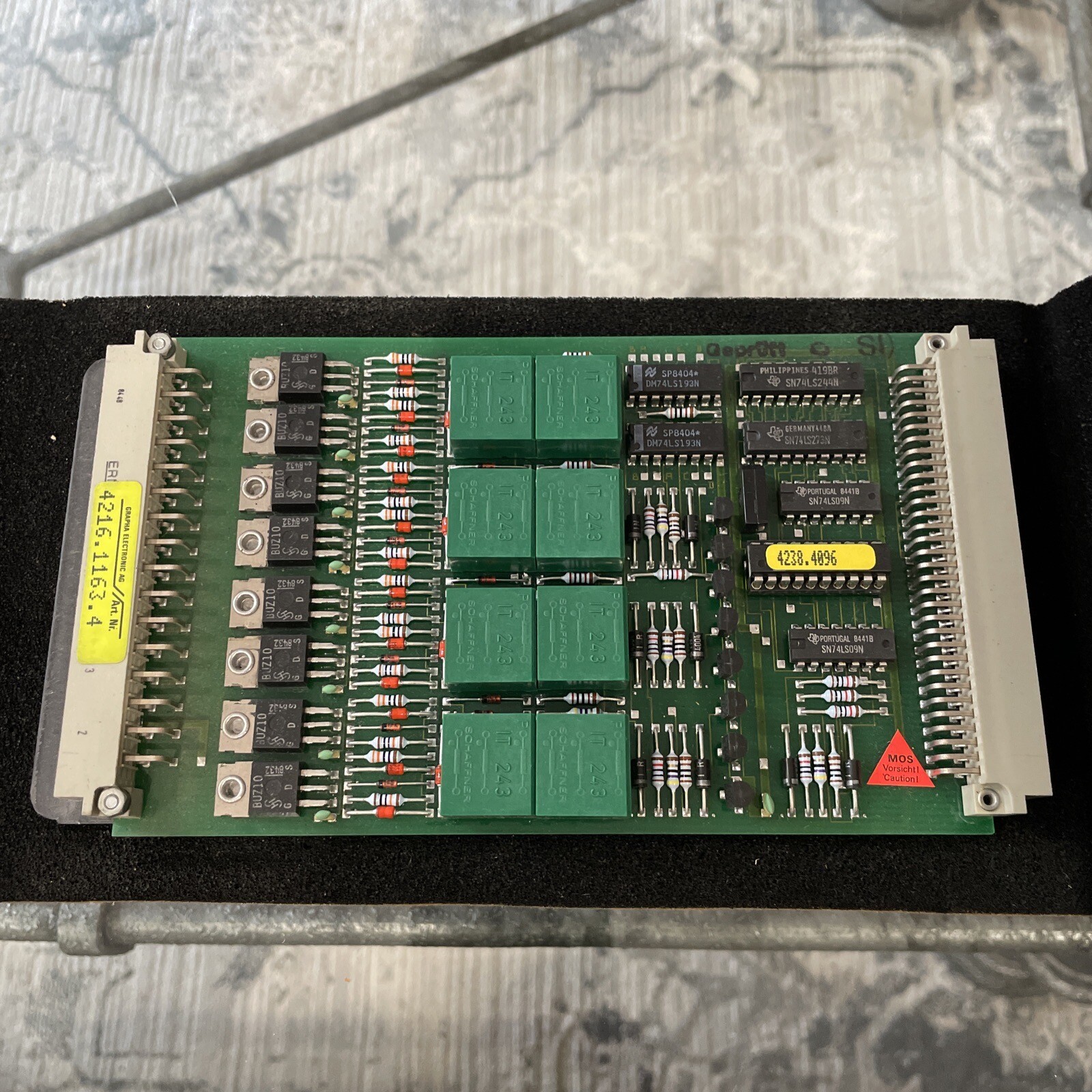 GRAPHA ELECTRONIC CIRCUIT BOARD 4216.1163.4 *FREE SHIPPING*