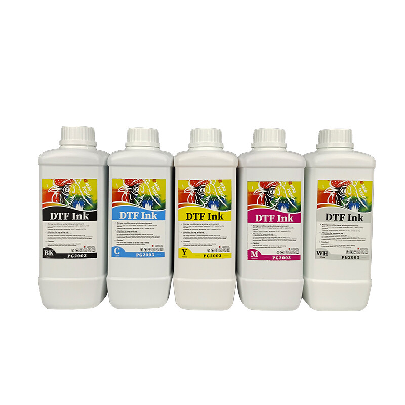 5 Color DTF Textile Pigment Ink For Transfer Printing Machine
