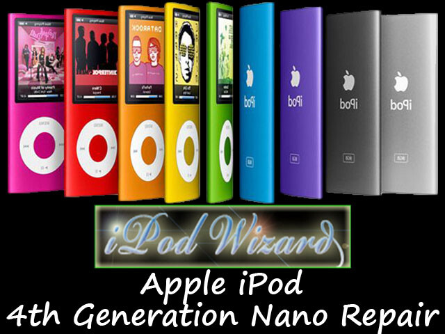 iPod Nano 4th Gen Battery & Display Replacement Service - Your iPod_Wizard