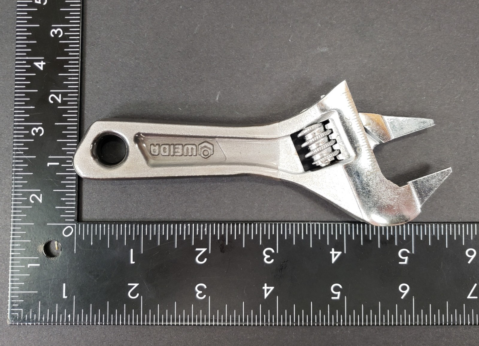 Scuba Dive 5.5" Thin Jaw Head Stubby Adjustable Crescent Wrench Tool 5"
