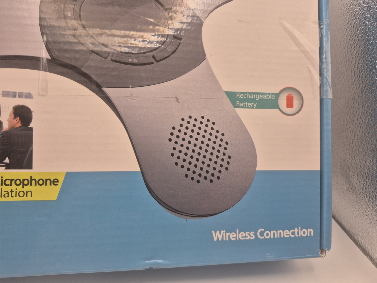 Skywin Bluetooth Conference Speaker with Microphone, Portable Wireless...