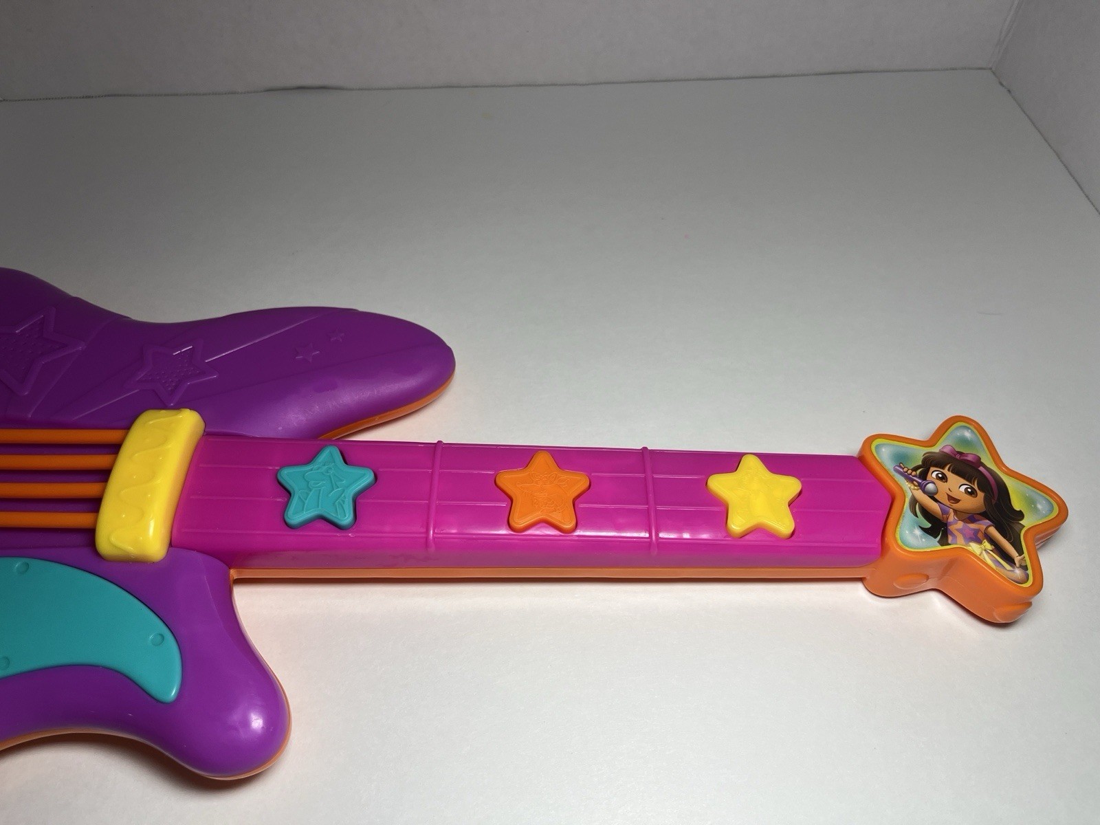 Dora The Explorer Electric Guitar 2012 Mattel Tested Works