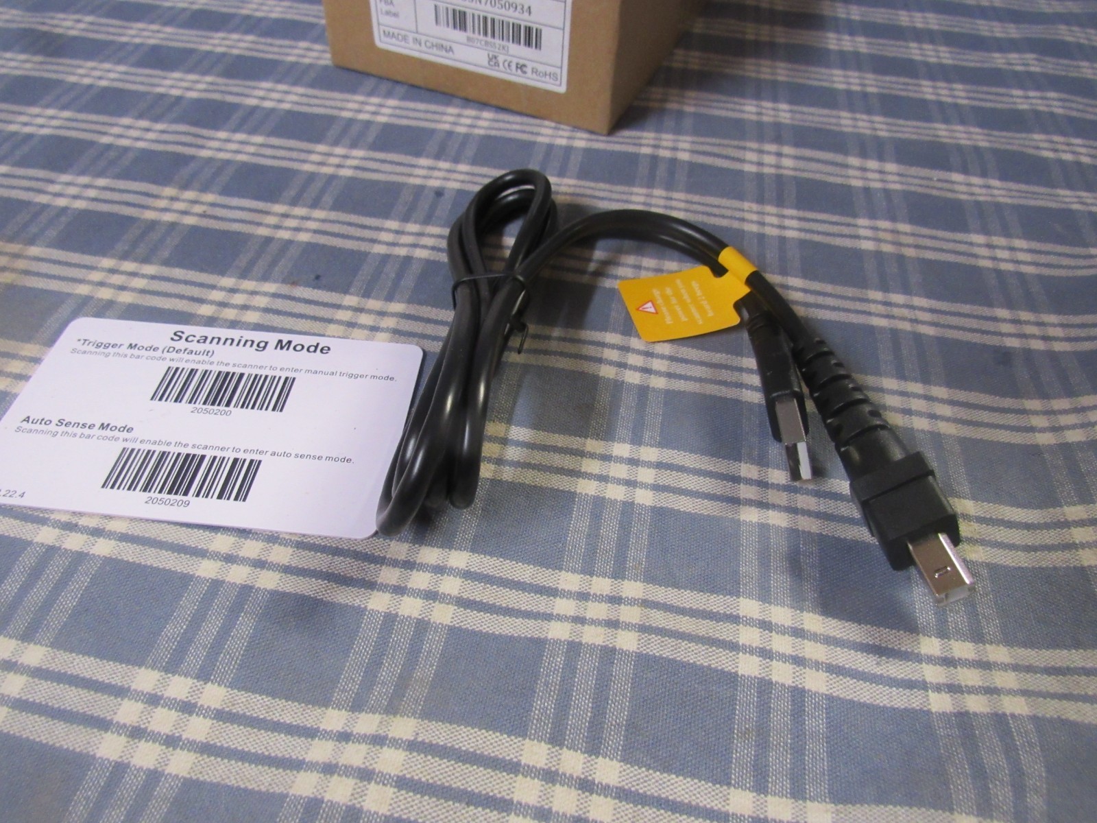 Netum NT-1228BL Bluetooth USB 2D Barcode Scanner (Open Box) FAST FREE SHIPPING.