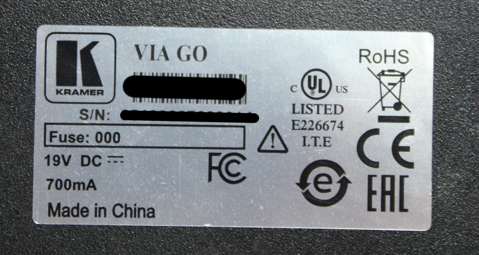 Kramer Via Go Wireless Presentation Device