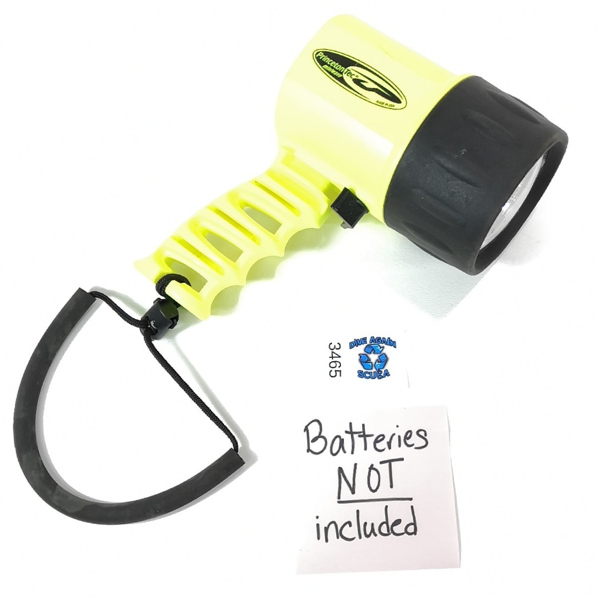 Princeton Tec Miniwave Underwater Scuba Dive Flashlight Light Torch #3465