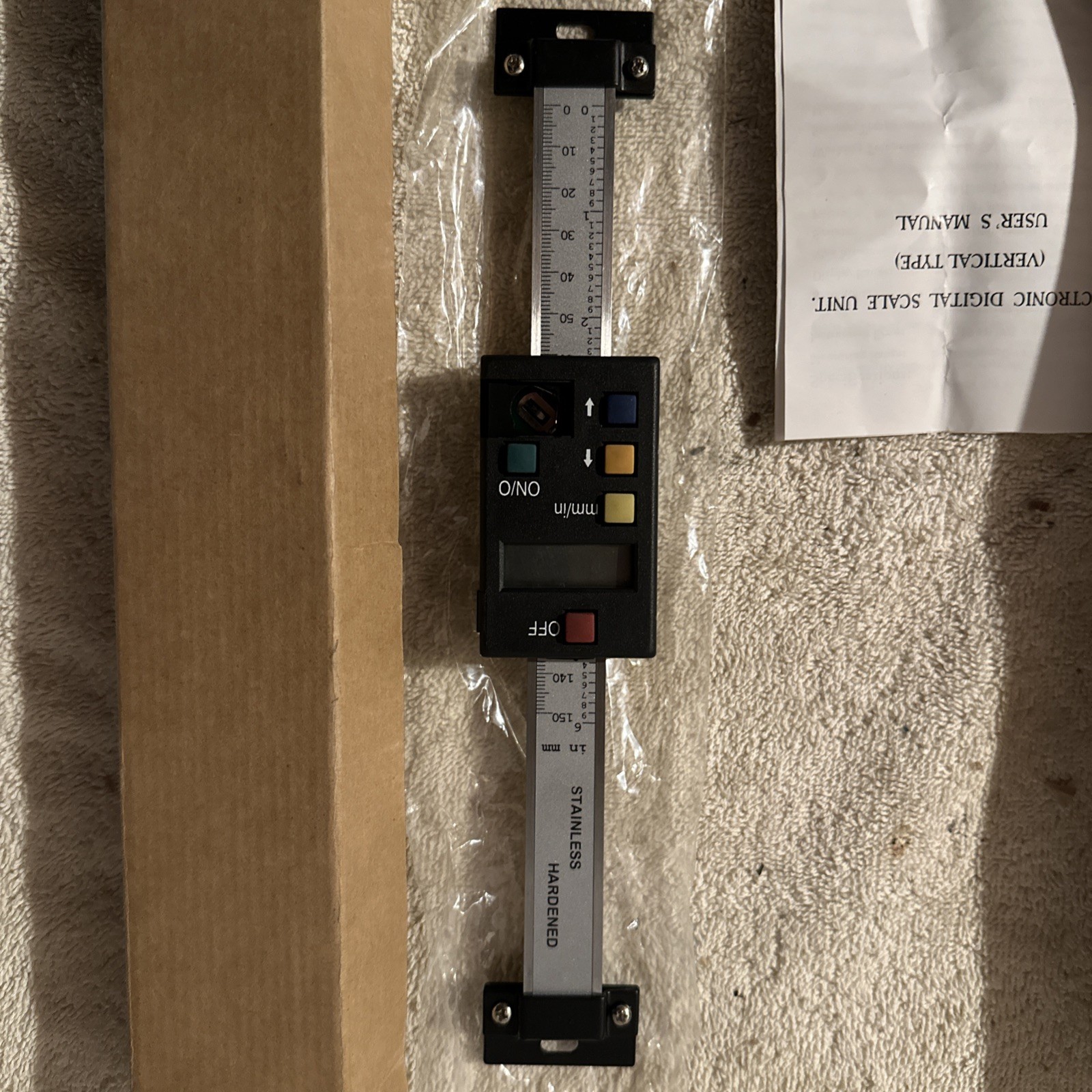 Digital Scale Unit Quill Feed Vertical Type