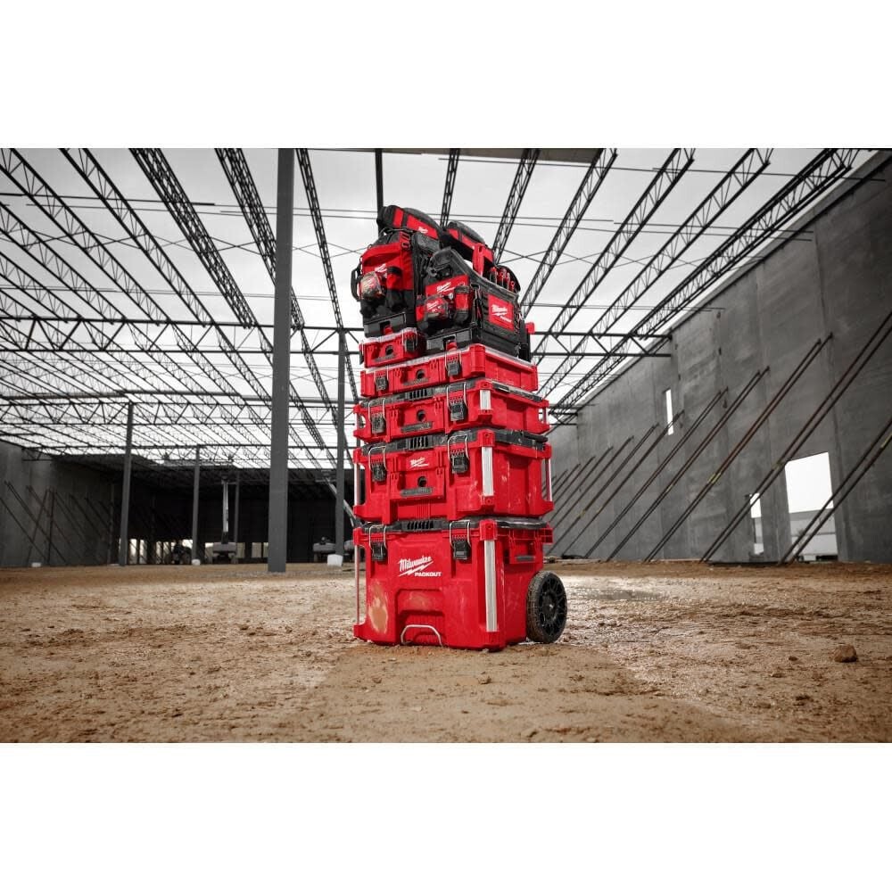 Milwaukee 48-22-8427 Packout Rolling Tool Box With Low Profile Handle NEW