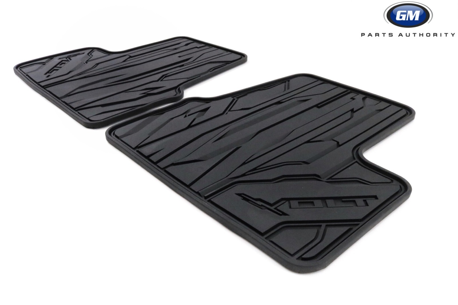 2016-2019 Chevrolet Volt Front Rear & Cargo Mats All Weather Mats Black OEM GM
