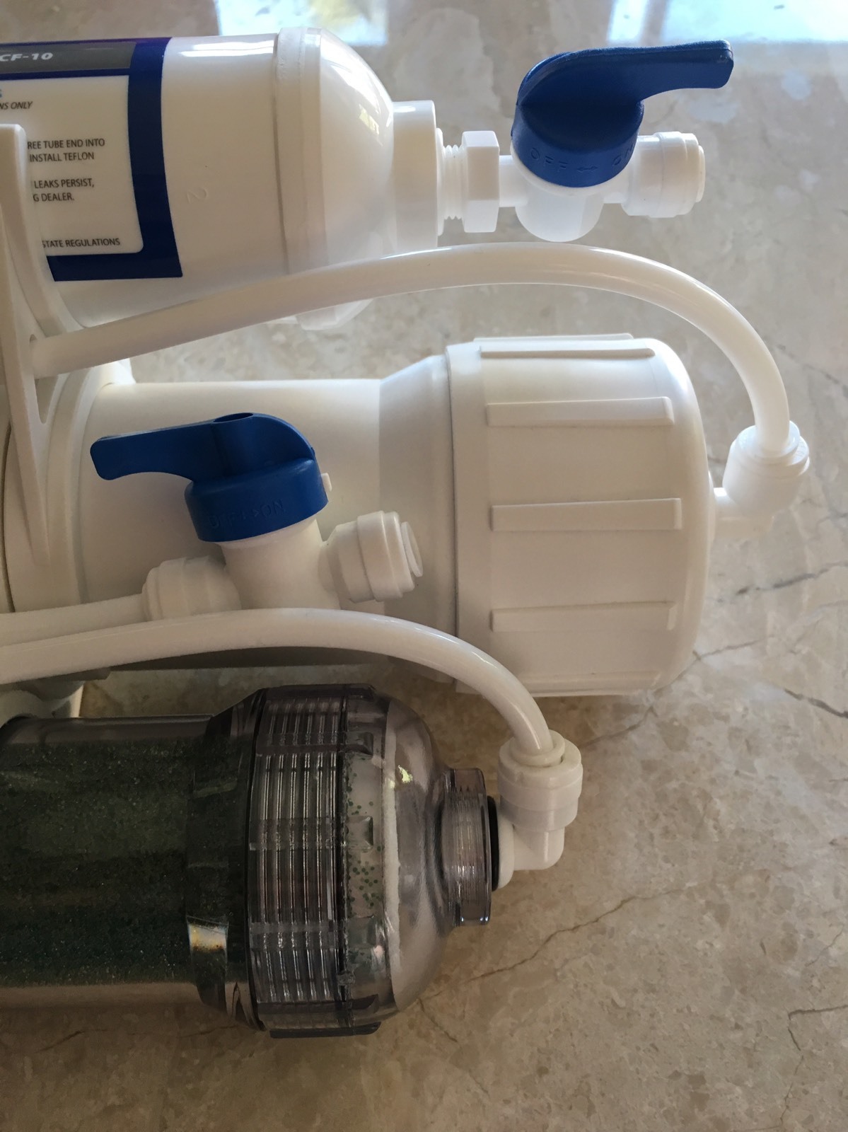 RO/DI REVERSE OSMOSIS AQUARIUM/REEF SYSTEM 5 STAGE 100GPD