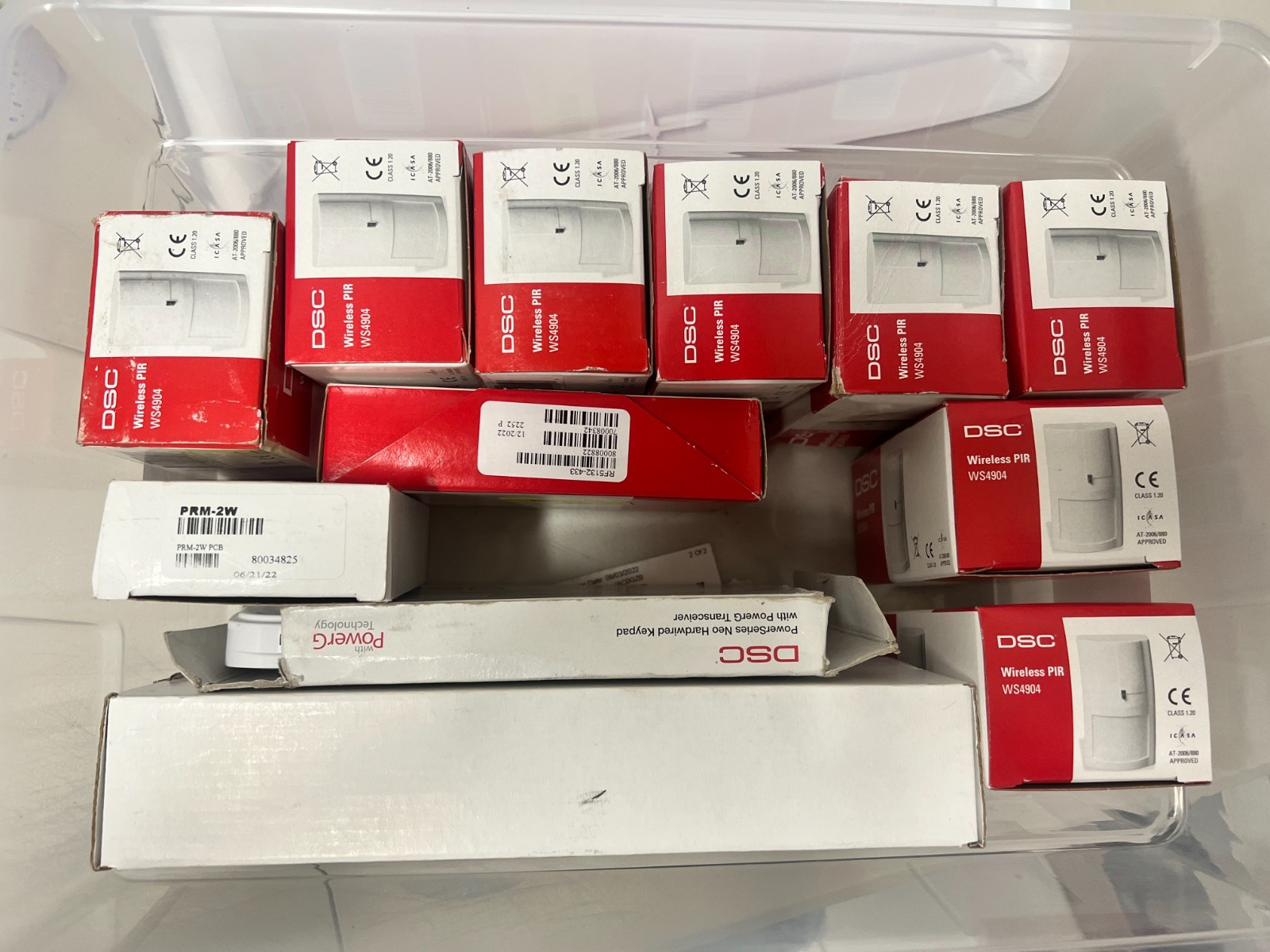 MISC DSC SECURITY PRODUCTS LOT OF 12