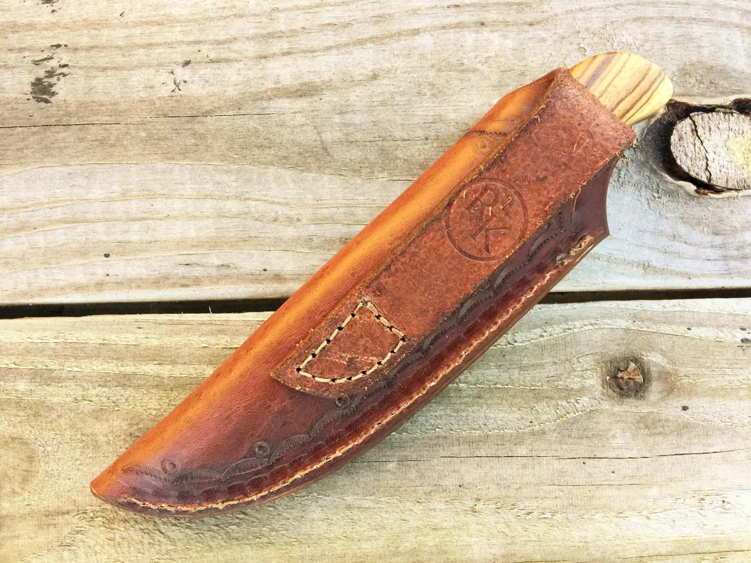Leather Knife Sheath - Large B1