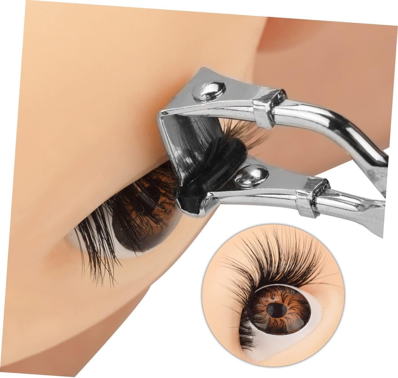 Black Eyelash Curler with Refill Pads - Mini Lash for All