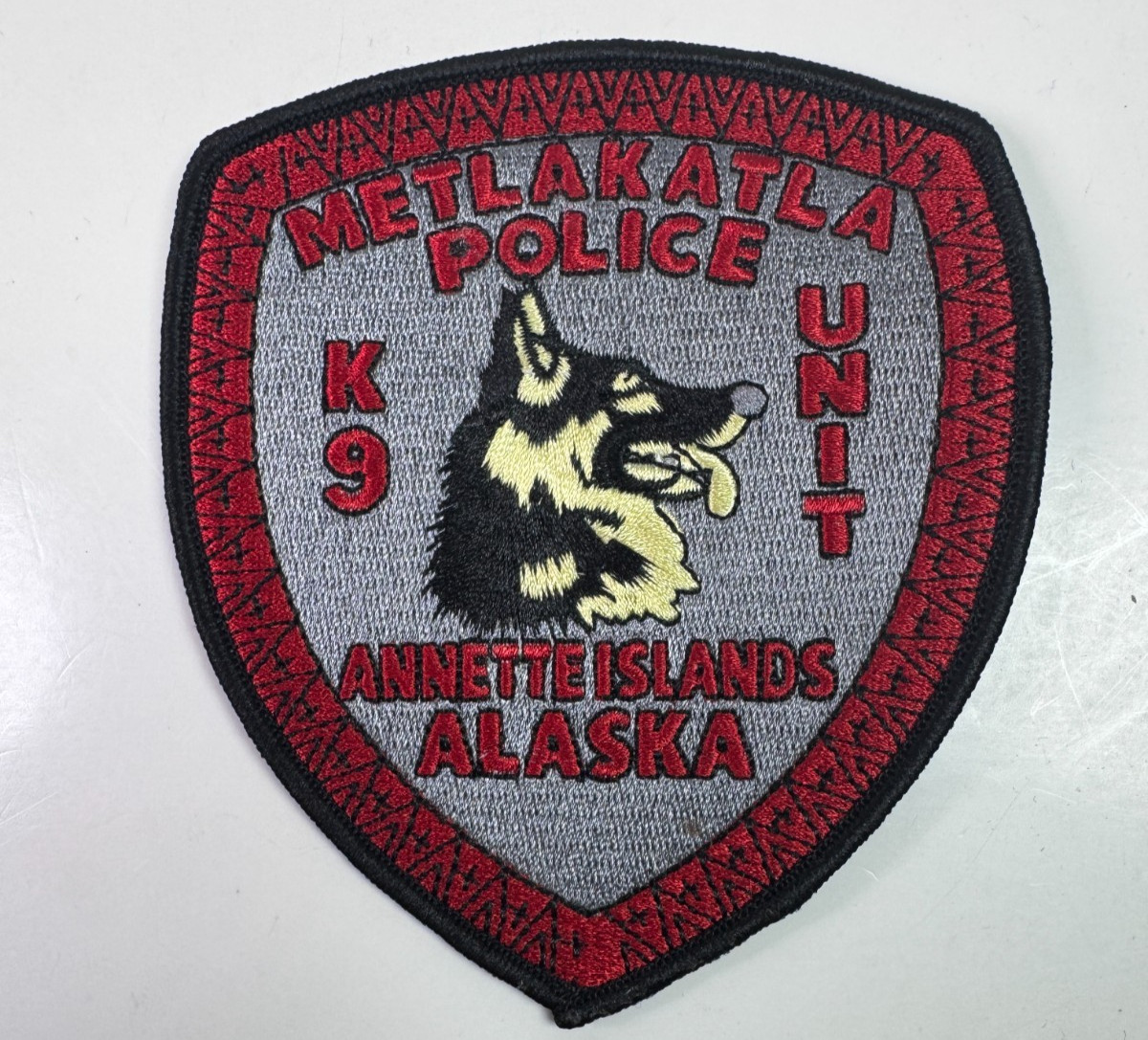 Metlakatla Police K9 Alaksa Annette Islands Patch W10