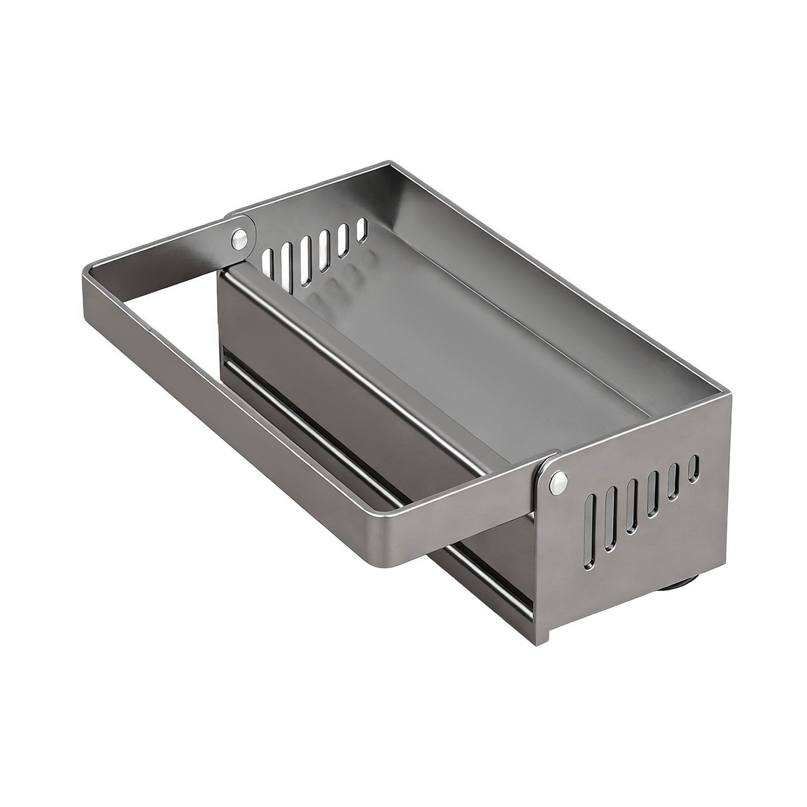 Kitchen Sink Sponge Holder, Kitchen Sink Storage Organizer with Suction Cups