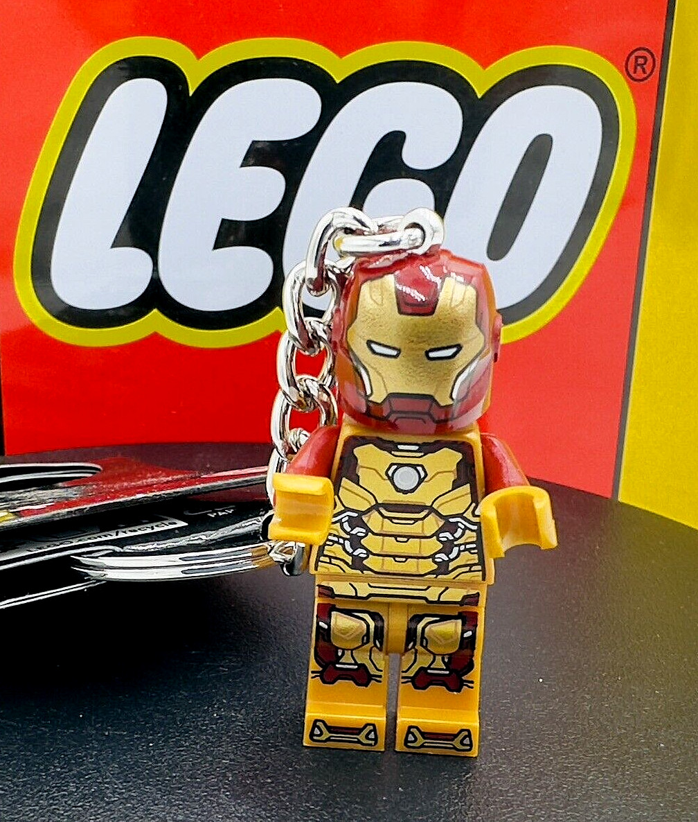 Lego Infinity Saga Iron Man Keychain 854240 Keychain Minifigure