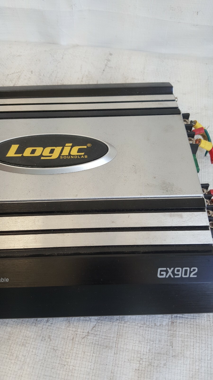 💪Logic GX902 2 Channel MOSFET Bridgeable Amplifier 900W perfect👍