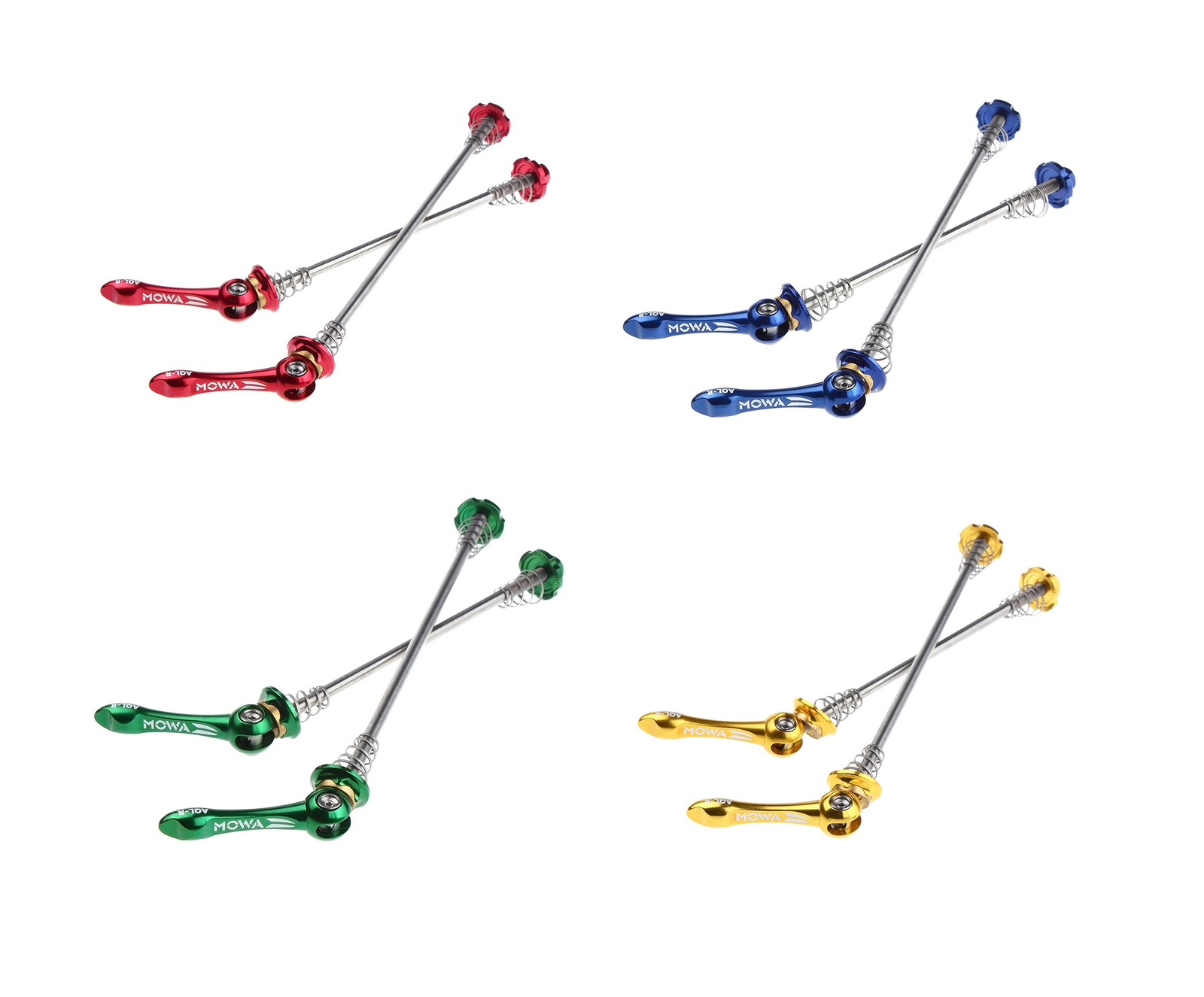 Mowa Road Cyclocross Gravel eBike Riding Ti Skewers Titanium-Axle Qr Levers Bike