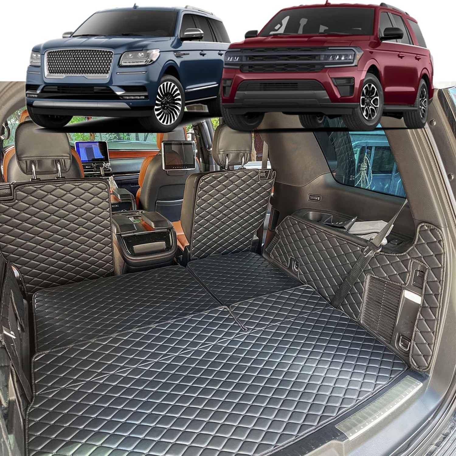 for 2018-2025 Ford Expedition/Lincoln Navigator (no Max or L Models) Trunk Ma...