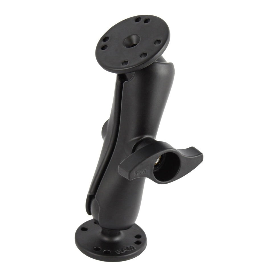 RAM-101MU  RAM Double Ball Mount with Metal Knob - C Siz...