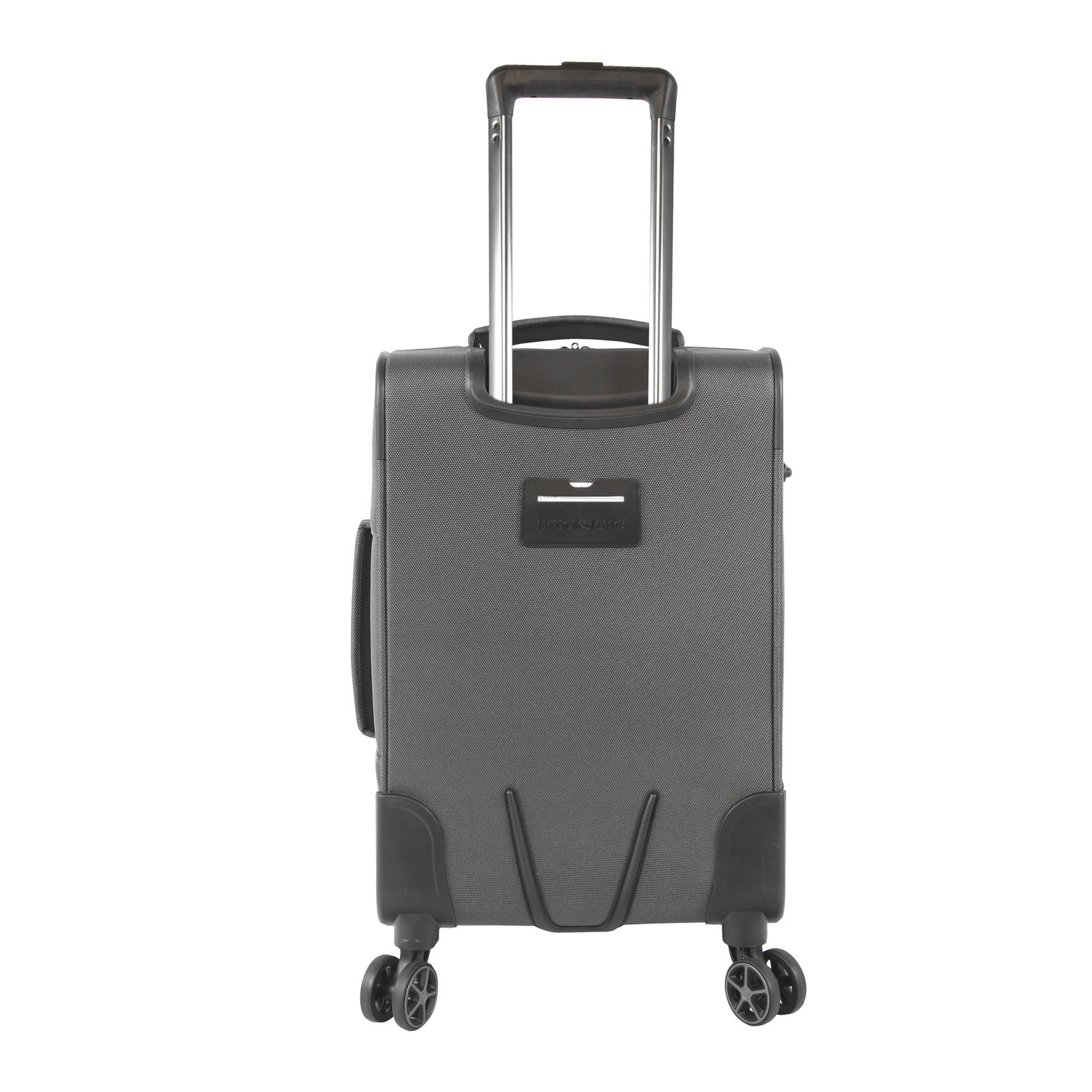 Brookstone Harbour 26" Softside Medium Checked Expandable Spinner Luggage