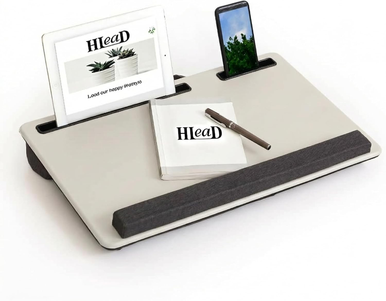 Ergonomic Lap Desk with Mouse Pad and Wrist Rest