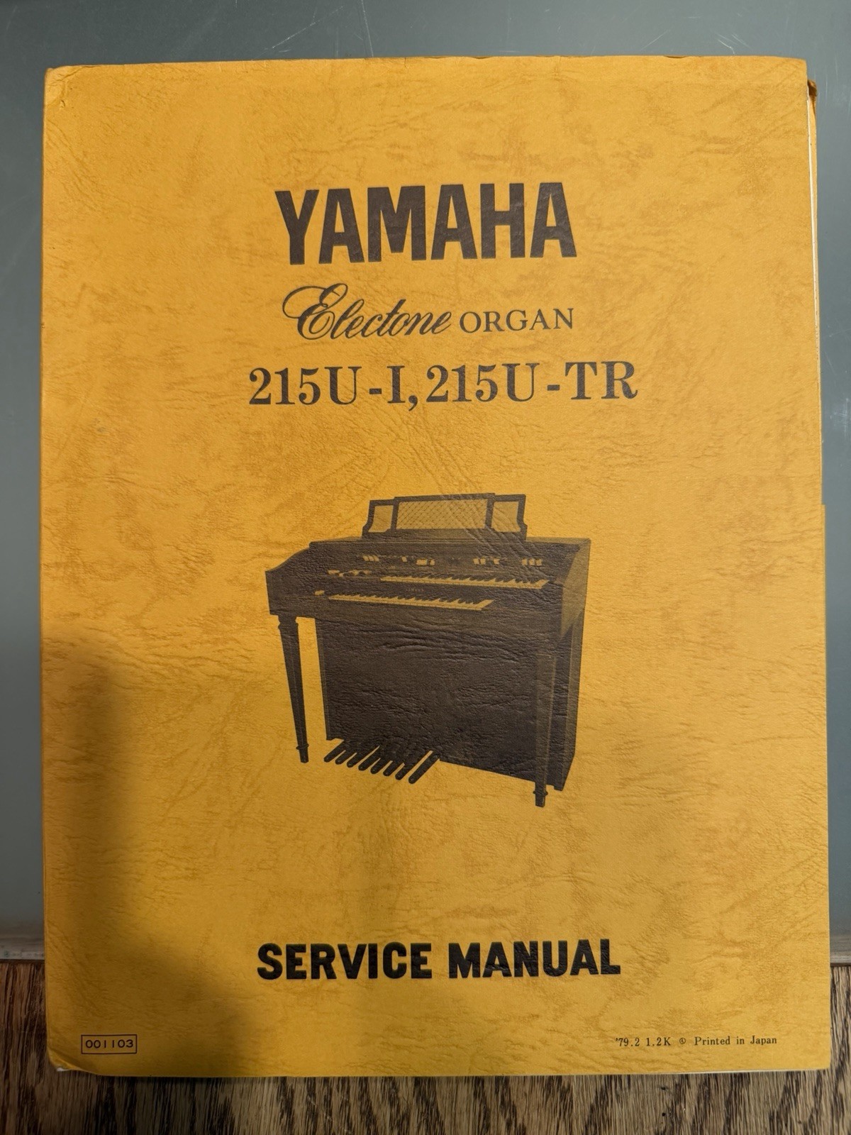 Yamaha Electone Organ 215 U Service Manual
