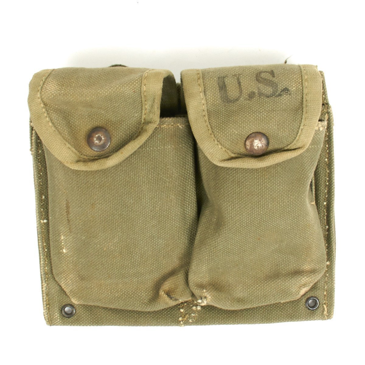 Original U.S. Manufactured ARVN Republic of Vietnam Double Magazine Pouch