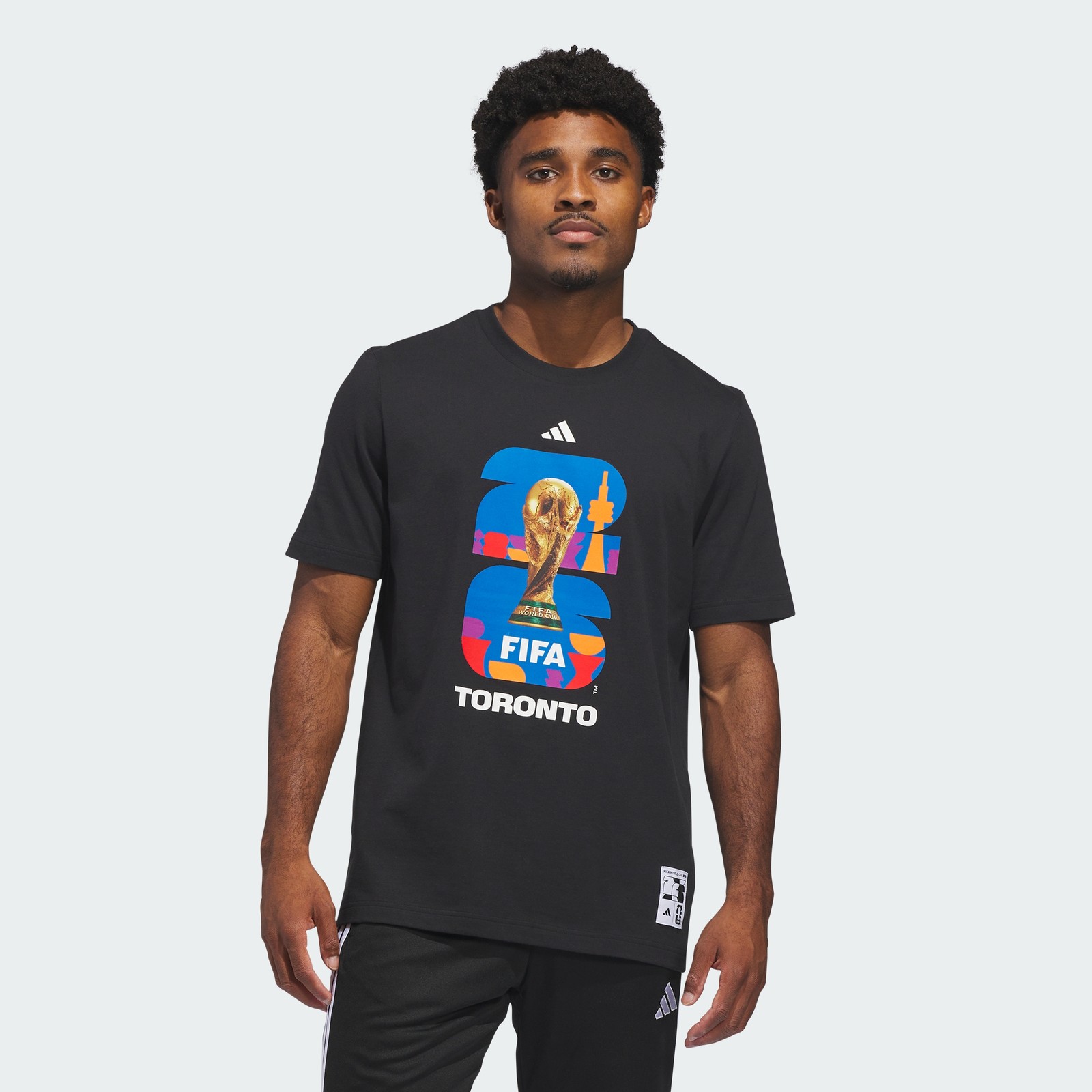 adidas FIFA World Cup 26 Host City Toronto Graphic T-Shirt Men's T-Shirts