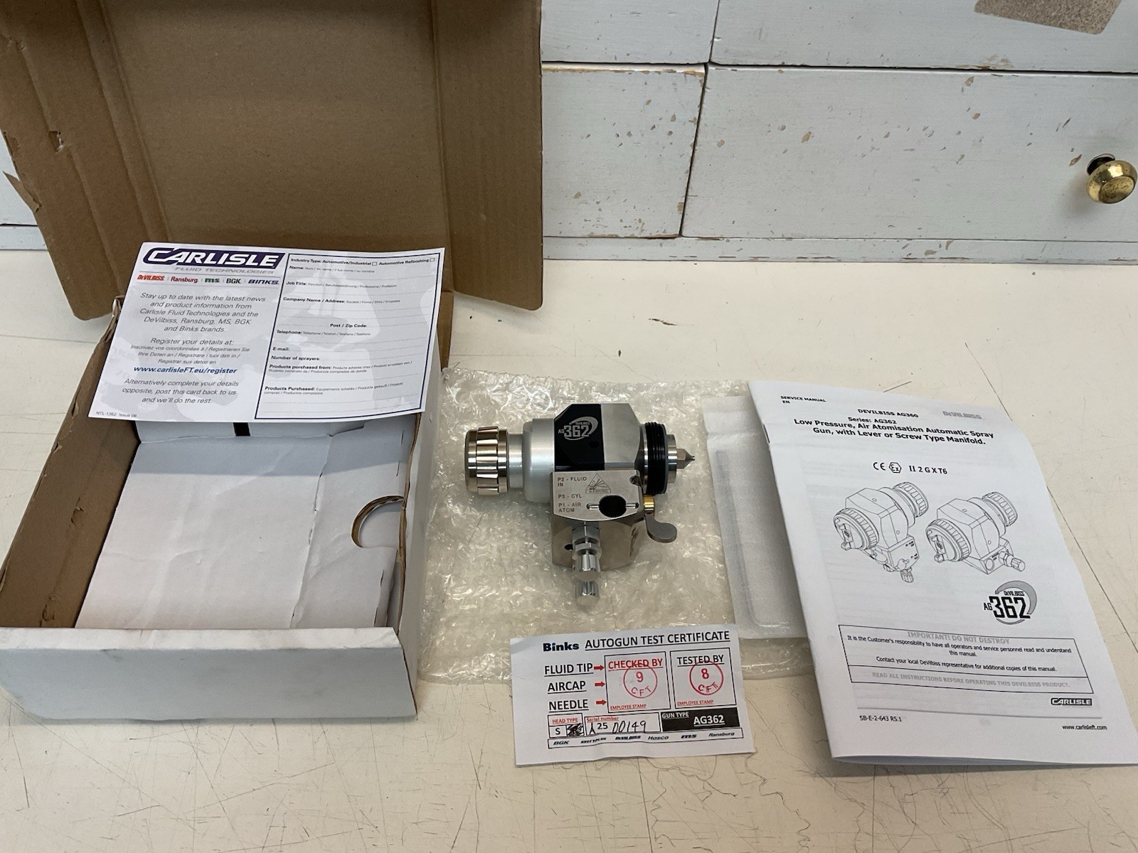 DeVILBISS AG362  Proc-215-10 Auto Spray Gun