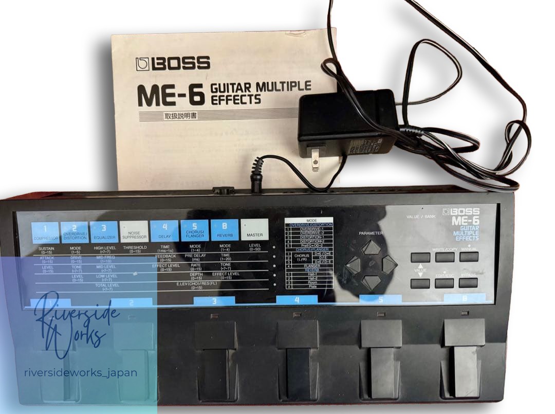 BOSS ME-6 Guitar Effects Processor