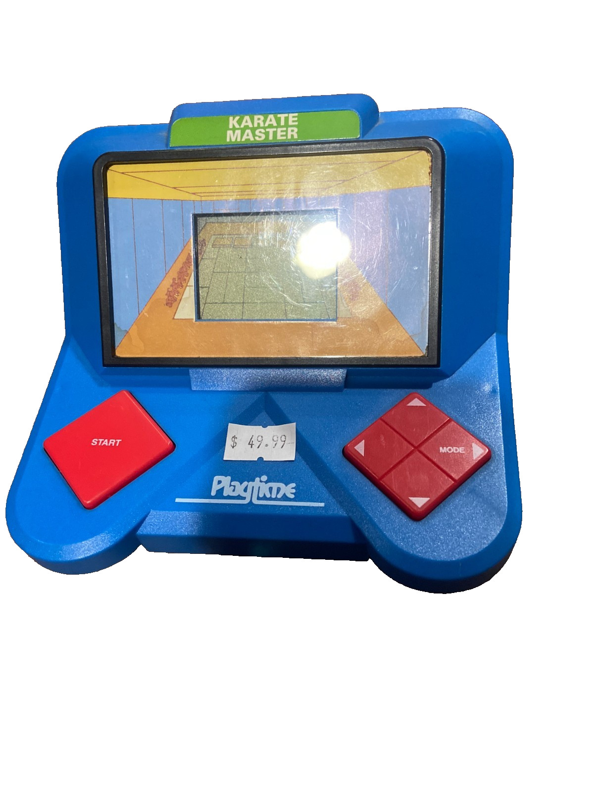 Mega Rare Vintage 1988 Playtime Karate Master Handheld Electronic LCD Game