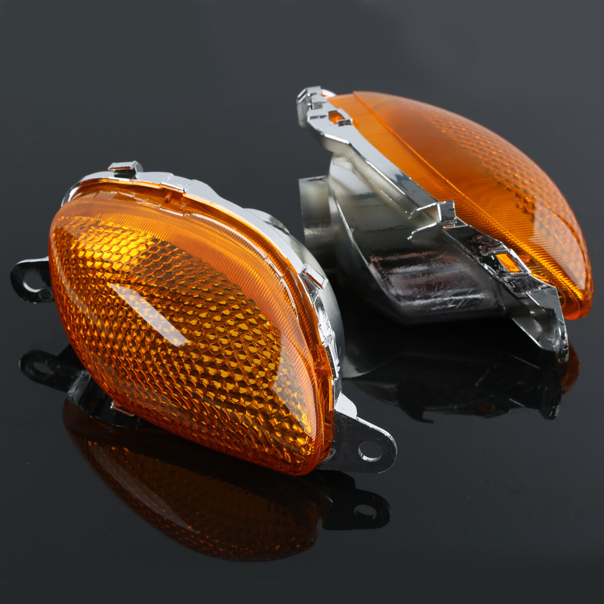 Front Turn Signals Fit For Suzuki Hayabusa GSXR1300 GSX1300R 1999-2007 2006 2004