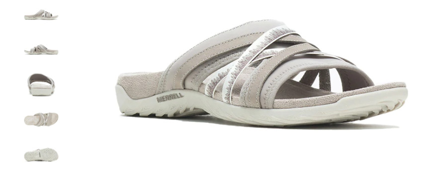 Merrell Terran 3 Cush Slide Moon Comfort Sandal Women's sizes 5-11/NEW!!!