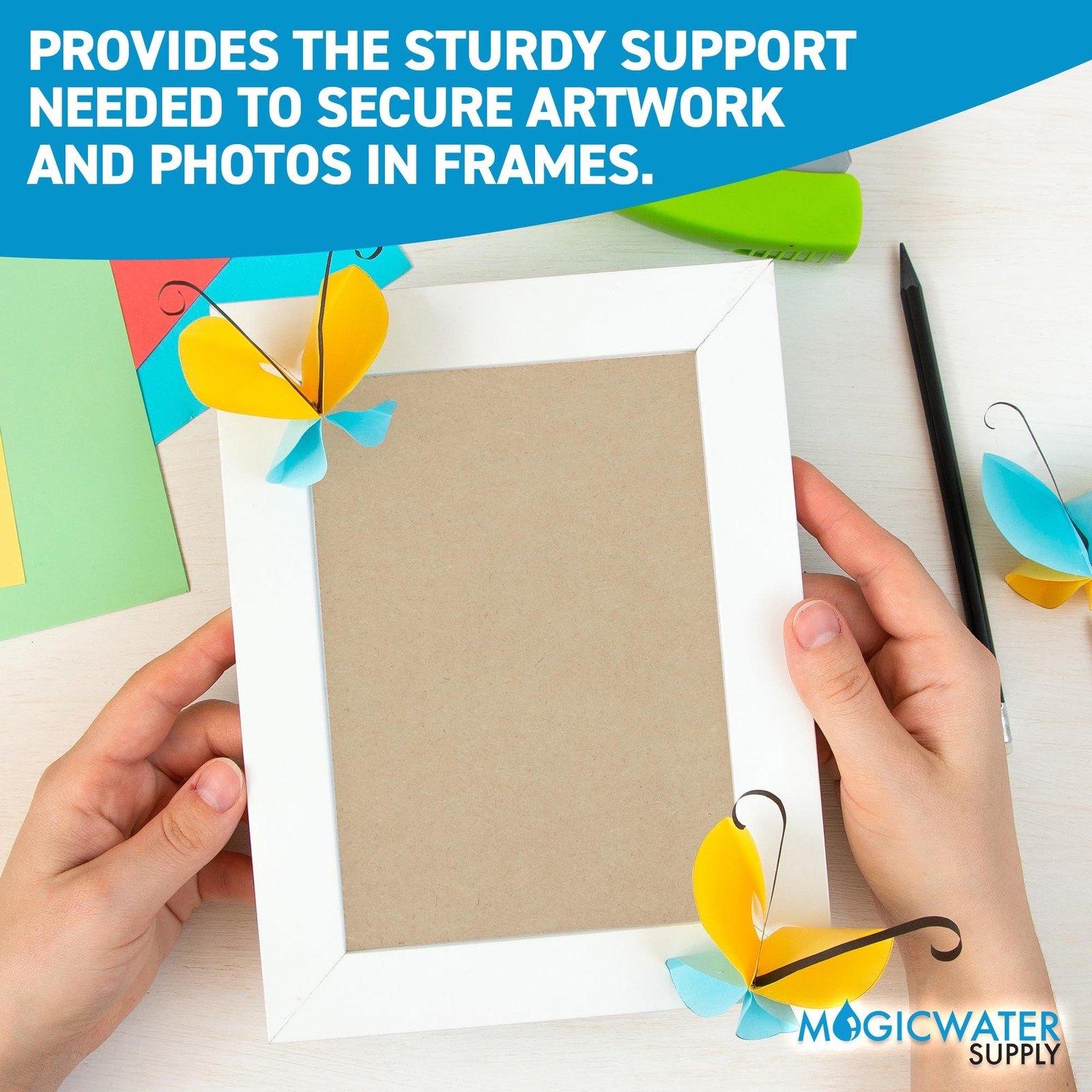 MagicWater Chipboard Sheet for DIY Projects - 11x17 Inch - 25 Pack - 50 pt - ...