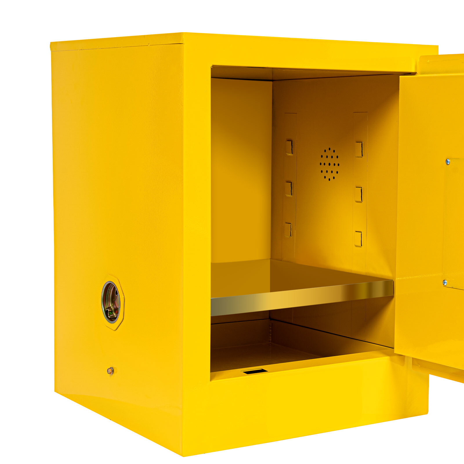 12 Gallon Fireproof Safety Storage Welded Cabinet Bin Flammable Liquid Storage