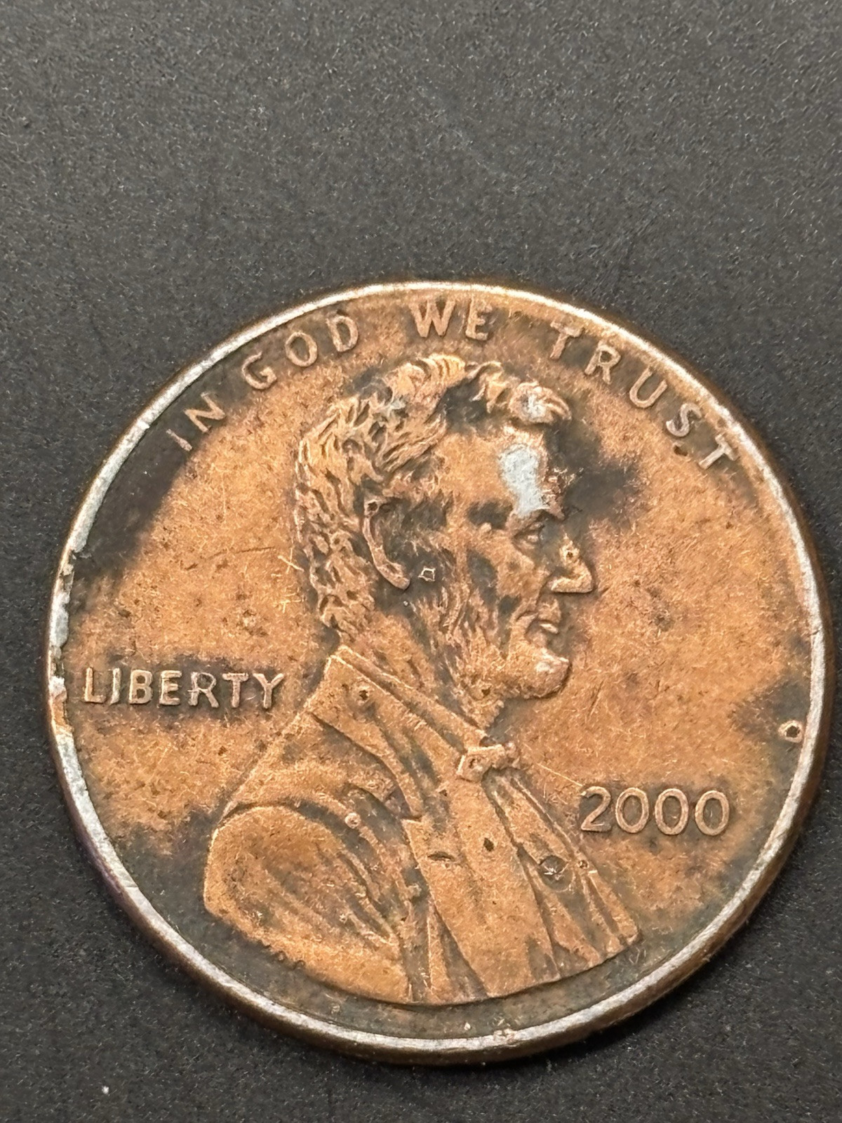 2000 Lincoln Memorial Cent Wide AM Mint Error Penny DDO / DDR (O) On The Rim
