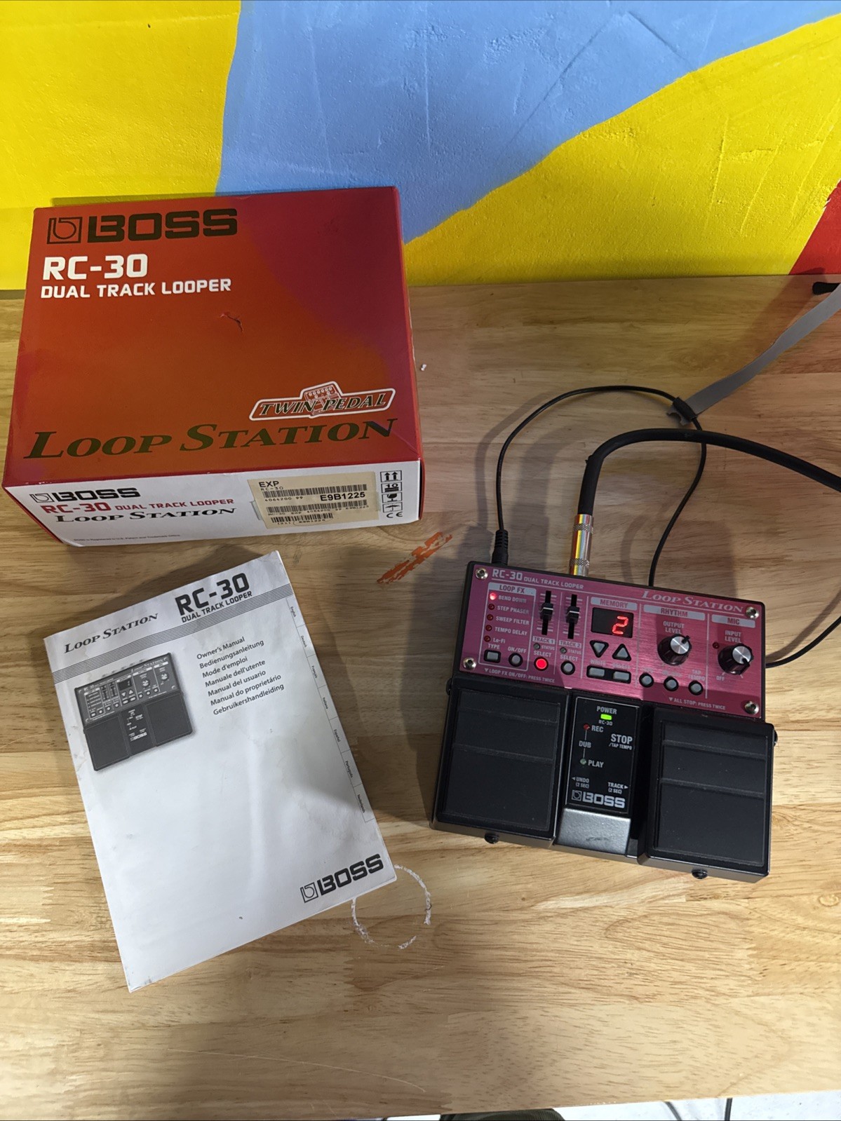 Boss RC-30 Loop Station Guitar Effects Pedal