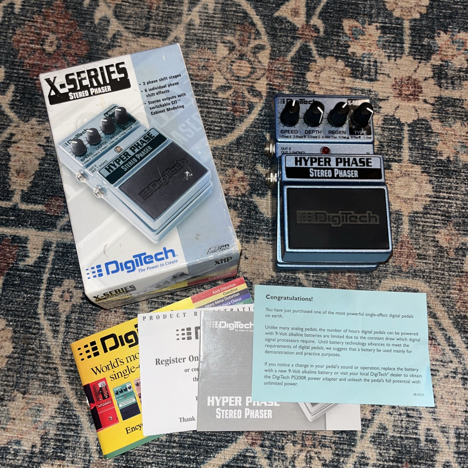Digitech Stereo Phaser X Series