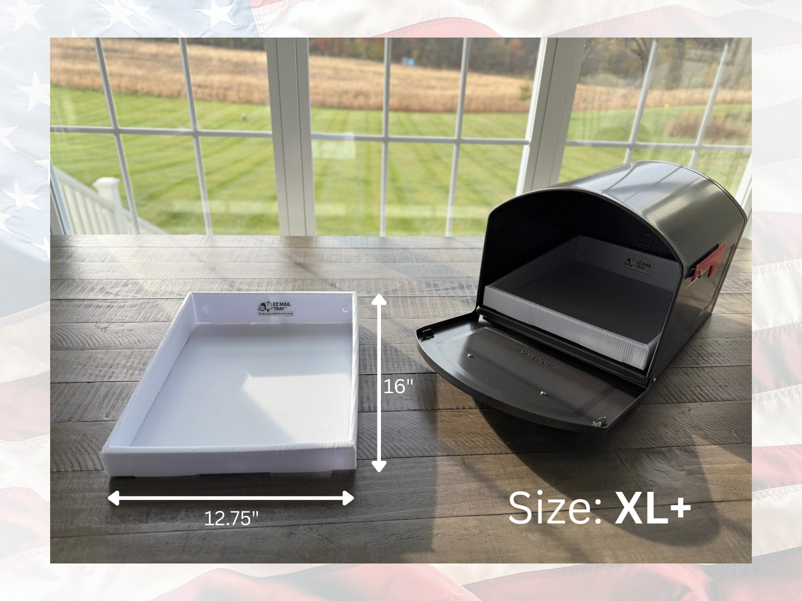 EZ Mail Tray™ Organizer - Mailbox Tray Insert