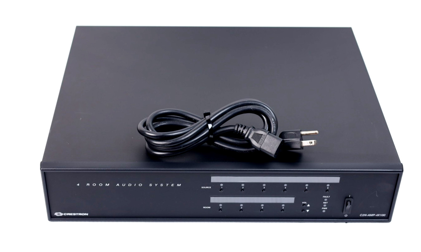 Crestron C2N-AMP-4X100 Amplifier - 4 Room Audio System r756