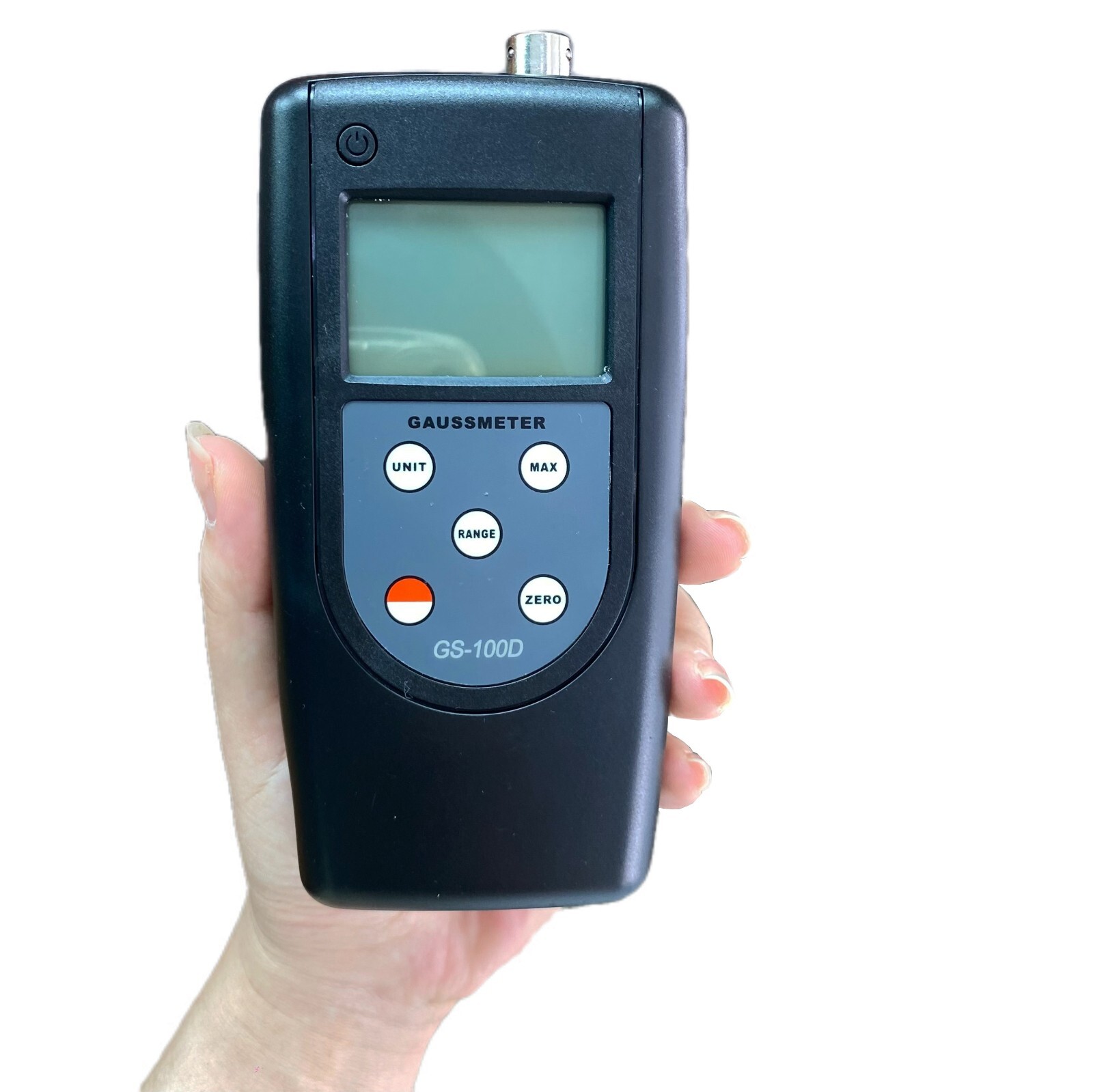 Tesla Meter DC Magnetic Field Tester Gaussmeter with Range 0-200